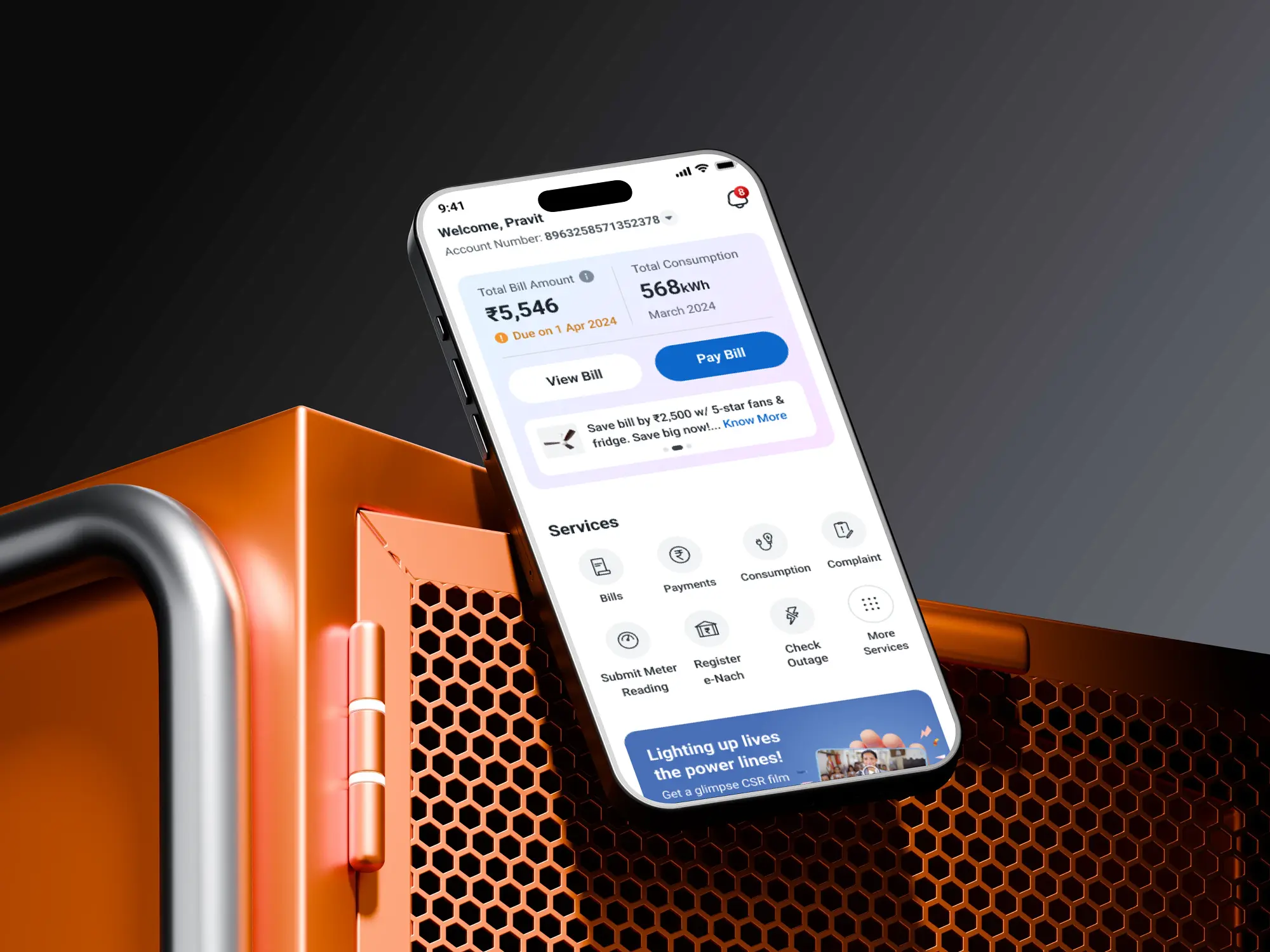 A Versatile Utility App with 5M+ Downloads, 10X Faster Bill Payments and 4.7★ App Ratings for India’s Largest Electricity Distribution Company