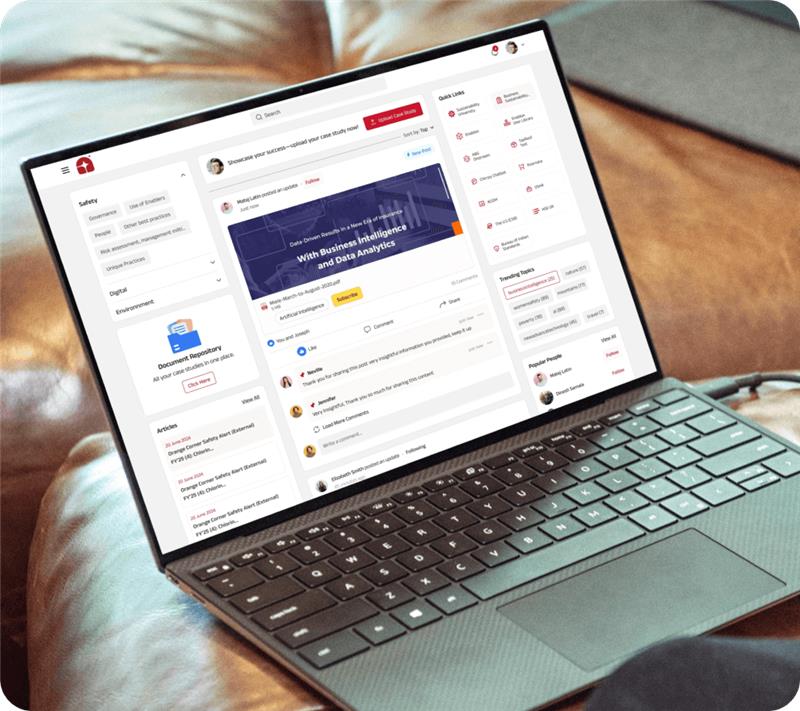 Digitally Transforming Web Platform for Enhanced Engagement and Workflow Efficiency