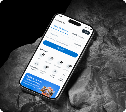 A Versatile Utility  Customer Mobile App