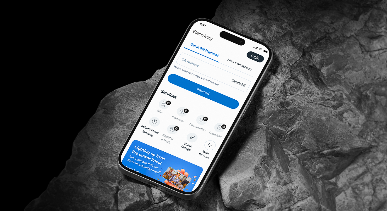 Electric Utility Customer Mobile App