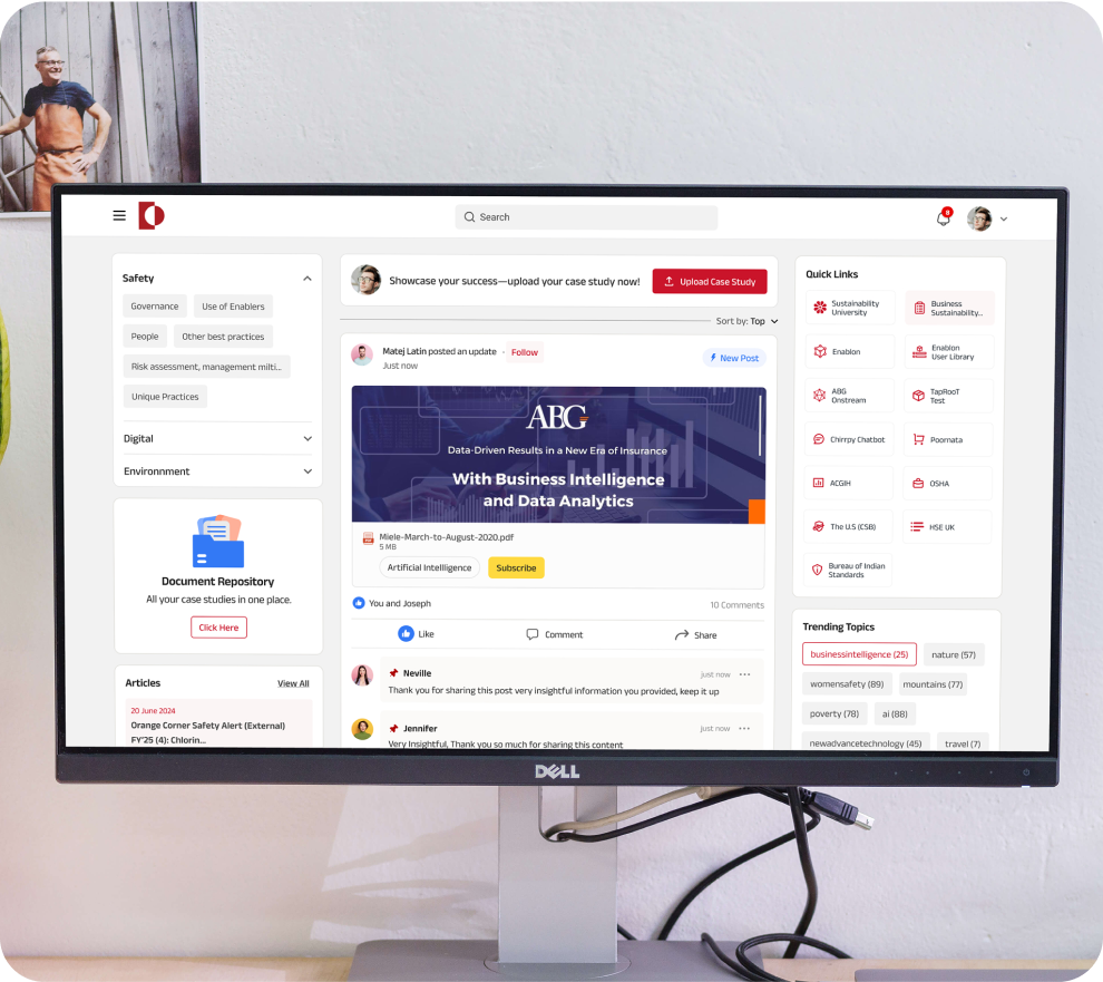 Corporate Social Platform
